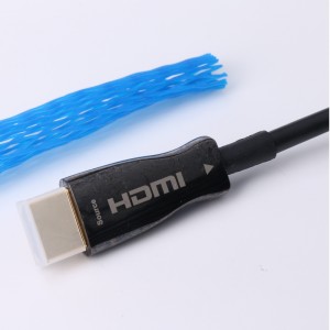 Λειτουργία ARC Fiber HDMI CABLE (Οπτική οπτική ίνα), Optoelectronic Hybrid; Metal Shell, 4Κ