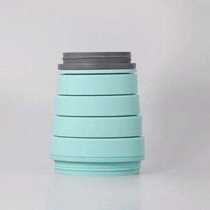 Creative σιλικόνης νερό κύπελλο τροφίμων πτυσσόμενο υπαίθρια σπορ προσωπικότητας μπουκάλι νερό λειτουργία γυμναστήριο φορητό αθλη...