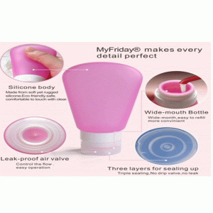 Σιλικόνη υγρές φιάλες ταξιδιού