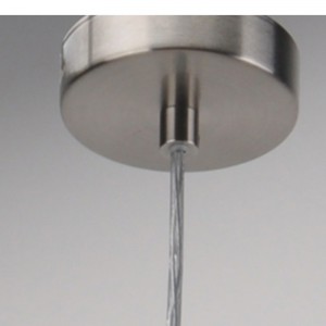 μοντέρνο κρεμαστό κόσμημα με λινά σκιά