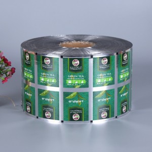 Ταινία συσκευασίας ταινίας αλουμινόχαρτου για πλαστικές συσκευασίες για τσάι καφέ για γάλα τσαγιού