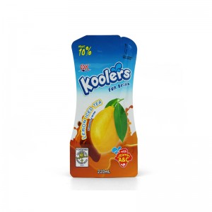 Στερεώστε το σακουλάκι με το πλαστικό μύλο του ακροφυσίου