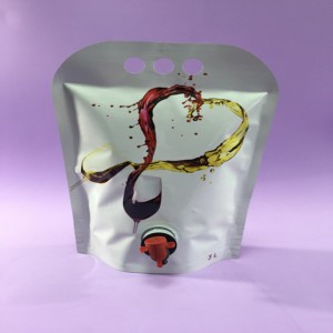 Κινέζος προμηθευτής χονδρεμπόρου 3L 5L αλουμινίου τσάντα κρασιού τσάντα σε κουτί