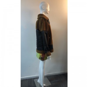 ΓΥΑΛΙΝΟ ΜΠΛΟΥΖΑΚΙ ΓΥΝΑΙΚΕΙΑΣ ΜΕ ΠΟΡΤΟΚΑΛΙ RLWPJ0031