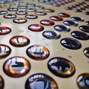 Ψάρεμα ψαρέματος ματιών, εποξικό θολωτό μάτι ψαριού