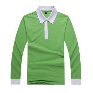 Μακρυμάνικο πουκάμισο με κολάρο αντίθεσης