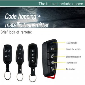 καθολική απομακρυσμένη αυτοκίνητο κεντρική θύρα κλειδαριά κλειδαριά απελευθέρωση ένα τρόπο εισόδου χωρίς κλειδί