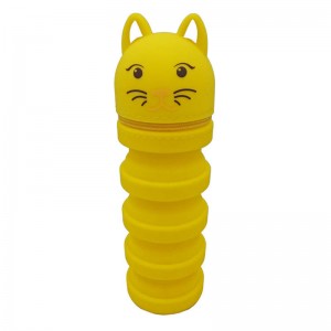 Σιλικόνης τσάντα Pen τσάντα συνήθειας φερμουάρ αστεία μολύβι υπόθεση