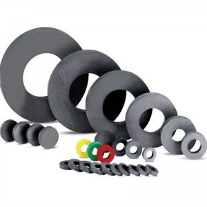 Μόνιμος μαγνήτης φερρίτη δακτυλίου για ανεμιστήρα οροφής dc