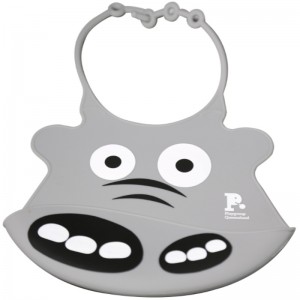 Σιλικόνη bib χαριτωμένο καρτούν σιλικόνης μωρό στόμα νερό τσέπη σιλικόνης μωρό καρτούν μωρό αδιάβροχο μωρό