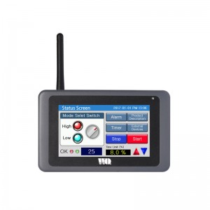 4.3 ιντσών ενσωματωμένο πληκτρολόγιο αφής PC Wince PC-Tablet PC με ενσωματωμένο τοίχο χωρίς ανεμιστήρα