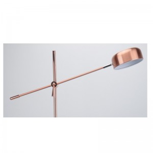 Λάμπα δαπέδου με λειτουργία ρύθμισης και επίπεδη βάση