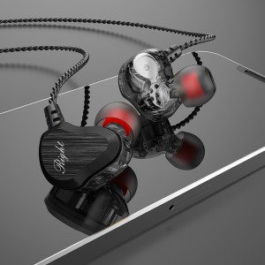 Νέο ηχείο διπλής συχνότητας Ηχείο στερεοφωνικού ήχου HiFi Earhook ενσύρματο ακουστικό