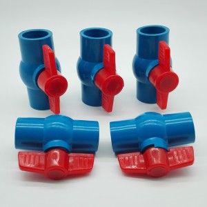 Υψηλής πίεσης βαλβίδα οκταγωνικής βαλβίδας PVC για πόσιμο νερό