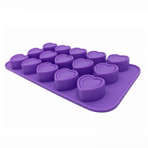 Γλυκιά αγάπη σιλικόνης σχήμα καρδιά σοκολάτας