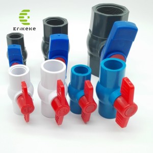 Βαλβίδα υψηλής πίεσης από PVC υψηλής πίεσης (Απλό άκρο, άκρη, άκρο σπειρώματος)