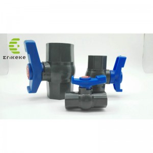 Η βαλβίδα με σφαιρίδια υψηλής πίεσης υψηλής πίεσης PVC