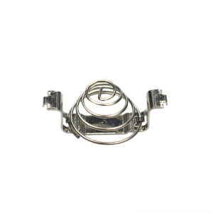 Τηλεκατευθυνόμενος μεταλλικός ελατηριωτός μεταλλικός δίσκος με μεταλλικό άνοιγμα μπαταρίας