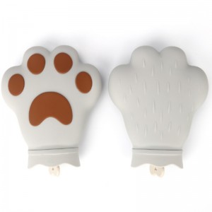 Σιλικόνη ζεστό νερό τσάντα μίνι αντι-έκρηξη μαλλί βελούδο ζεστό τσάντα