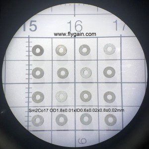 2019 Κίνα Κατασκευαστής Micro ακριβείας μικρό ακουστικό μαγνήτη SmCo