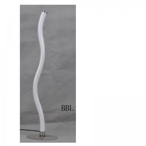 LED επιτραπέζιο φωτιστικό με ακρυλικό σωλήνα κύματος