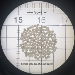 Κίνα Κατασκευαστής Micro ακριβείας μικρό μαγνήτη για κινητήρα