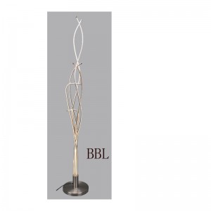 LED φωτιστικό δαπέδου με λουρίδα αλουμινίου