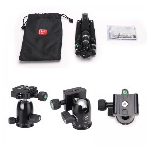 Hot Diat AM125-DHS-5 ελαφρύ επαγγελματικό μίνι τρίποδο φωτογραφικής μηχανής μικρής απόστασης