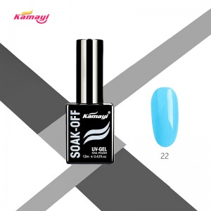 Προϊόντα Kamayi Nail Free Δείγμα Uv Gel Nail Polish Μαύρο μπουκάλι 12ml Gel Polish
