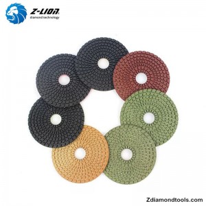 Z-LION ZL-123C ρητίνη Wet Diamond ευέλικτη στίλβωση μαξιλάρια για έργα πέτρα