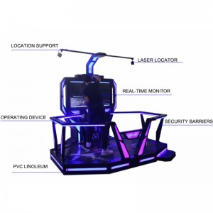 HTC χώρο περπατήματος Διαδραστική Σκοποβολή \/ Πυγμαχία \/ Saber Beat Game Simulator