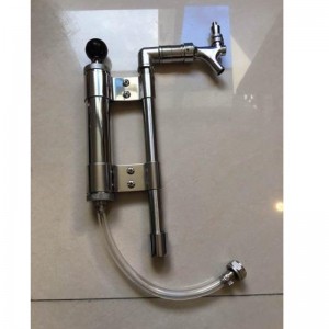 Από ανοξείδωτο χάλυβα σωλήνα αντλία αντλίας βαρέλι βαρέλι Αμοιβή με 5/8 \\\\ \'g συζεύκτη