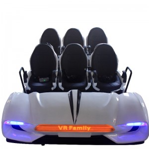 9DVR διαστημόπλοιο (άσπρο) Ζωντανή επίσκεψη διασκέδασης εικονική πείρα εμπειρία έδρα 9Dvr κινηματογράφος 6 θέσεις 9dvr Για την οικογέν...