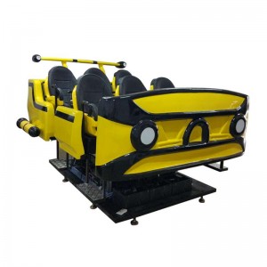 Νέος εξοπλισμός θεματικού πάρκου 6 dof πλατφόρμα κίνησης προσομοιωτή 9d διαστημόπλοιο 6 Θέσεις 9dvr Για οικογένεια