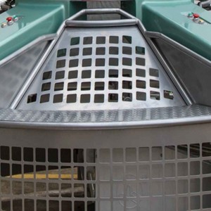 Μηχανή κοπής εγκύκλιου με ενιαία ανοικτή διάσταση