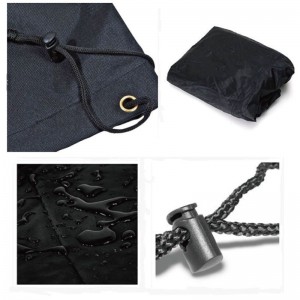 Κάλυψη στρογγυλής τράπεζας κήπου