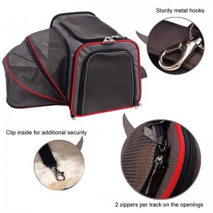 Αερογραμμή Εγκεκριμένος σάκος μεταφοράς ζώων συντροφιάς