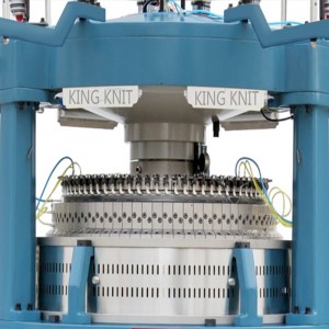 Μηχάνημα κυκλικής πλέξης διπλής φανέλας