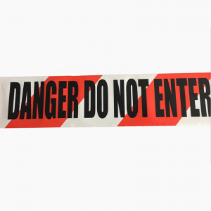 Χονδρικό εμπόριο υψηλής ποιότητας ελεύθερο δείγμα PE Προσοχή μονωτική ταινία ασφαλείας προσαρμοσμένη