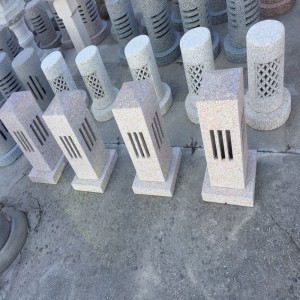 Πέτρινα φανάρια πέτρα γλυπτά και γλυπτά φυσικό καθαρό χειροποίητο μοναδικότητα