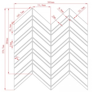 Η Carrara bianco διαμόρφωσε το ψηφιδωτό ψηφιδωτό μαρμάρινο τοίχο