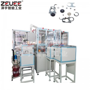 Παράθυρο και πόρτα αξεσουάρ εξοπλισμού ταχυτήτων αυτόματη μηχανή συναρμολόγησης