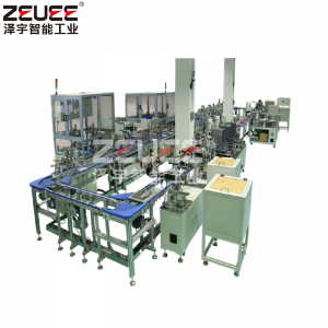 Παράθυρο και πόρτα αξεσουάρ κλειδαριά αυτόματη μηχανή συναρμολόγησης