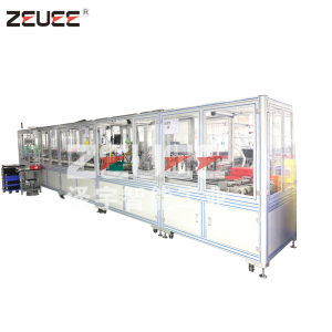 Εξομάλυνση ρομπότ ροδών πλευρά πλευρική βούρτσα σετ αυτόματη μηχανή συναρμολόγησης