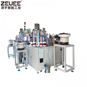 Αυτόματη μηχανή συναρμολόγησης ηλεκτρικών εξαρτημάτων κεφαλής αναφλεκτών