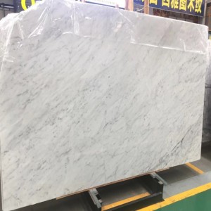 Δημοφιλή λευκά μαρμάρινα πατώματα Carrara