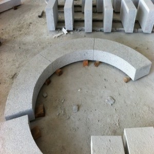 Γρανίτης τόξου πεζοδρομίου πέτρα