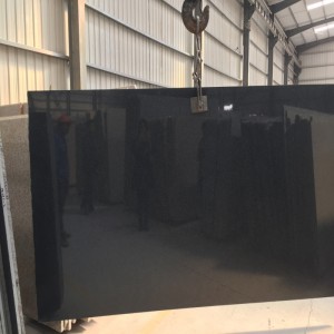 G654 πλάκα μαύρης γρανίτη impala padang