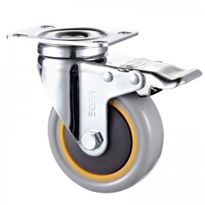 Μεσαίο καθήκον - Επιχρωμιωμένο περίβλημα με τροχό πορτοκαλί TPE2