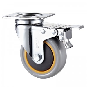 Μεσαίο καθήκον - Επιχρωμιωμένο περίβλημα με τροχό πορτοκαλί TPE2